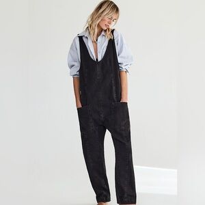 Worn one time free people high roller jumpsuit size medium
